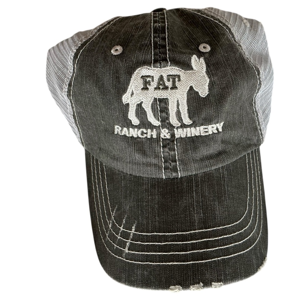 FAT Ranch & Winery Black and Gray Cap